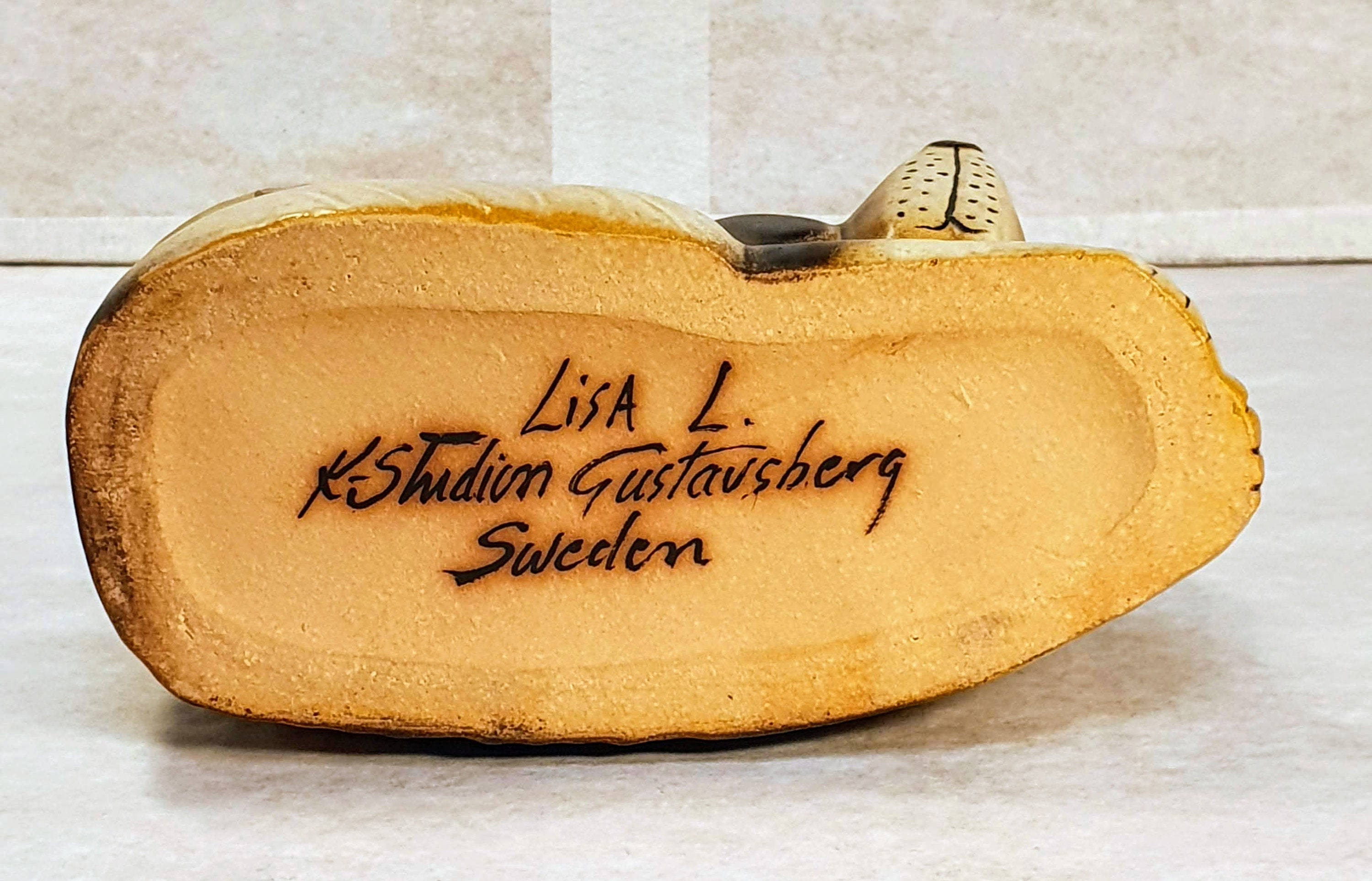 Laban moneybox de Lisa Larson Suecia 2000s KStudio en Etsy