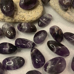 Natural Chevron Amethyst Tumbler