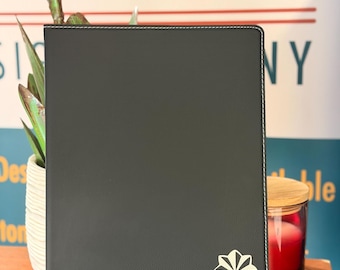 Major U.S. Military O-4 Officer Rank laser engraved notebook Padfolio