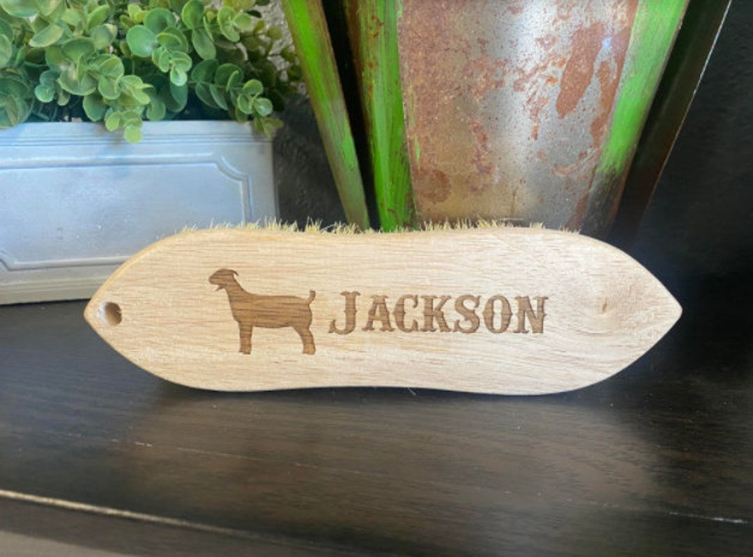 Custom Goat/livestock Brush Etsy