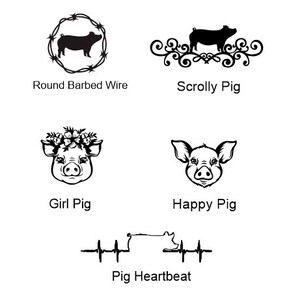 Custom Show Pig/ Livestock Brush image 2