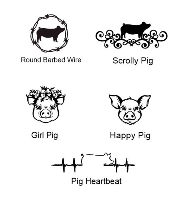 Custom Show Pig/ Livestock Brush image 2