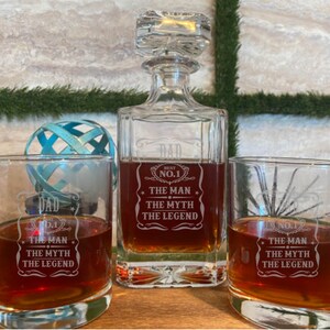 Dad Grid Decanter Set