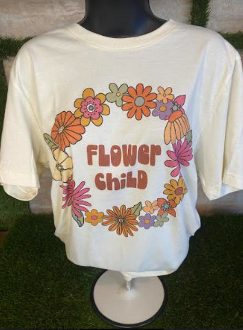 Flowerchild T-shirt - Black