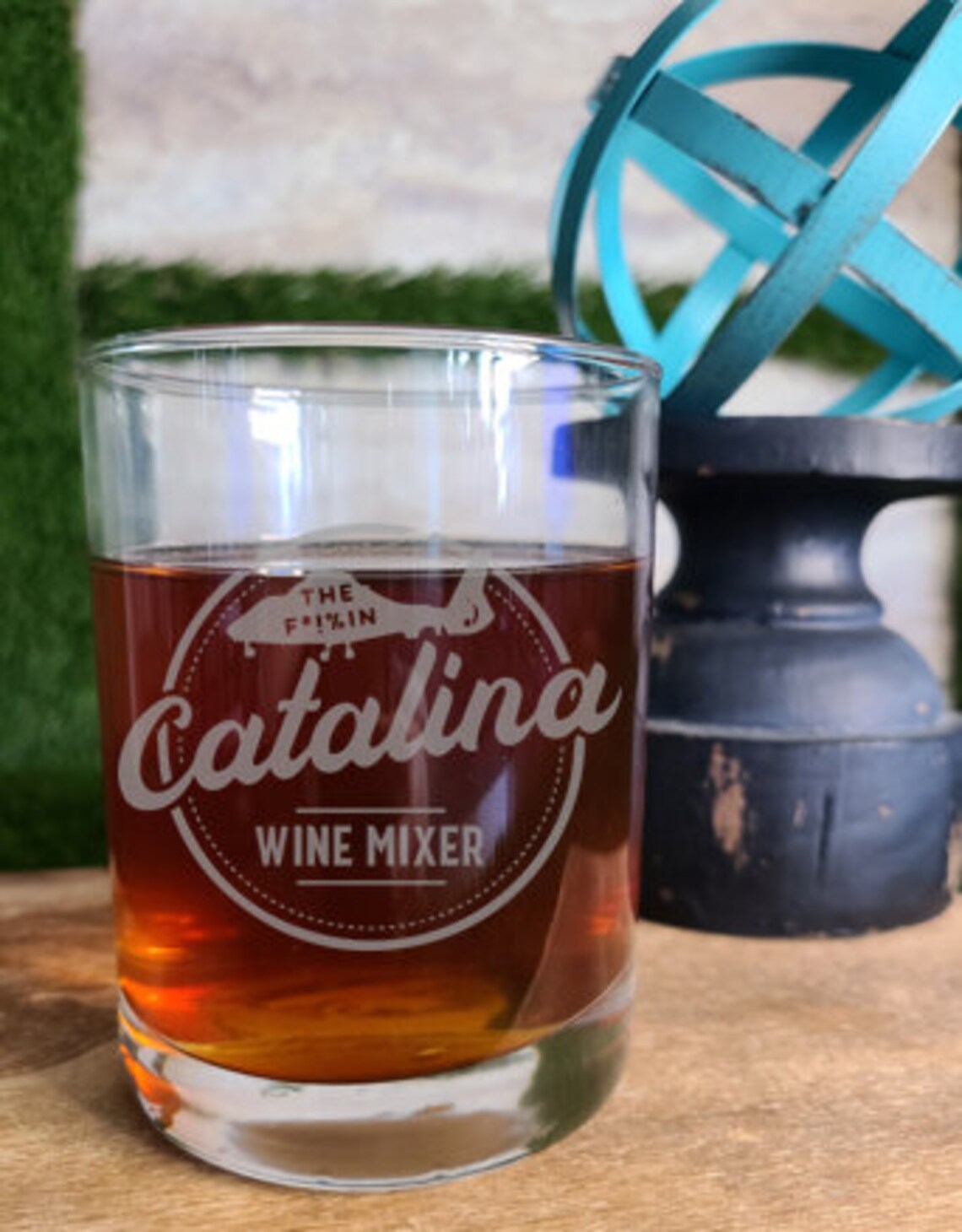 Catalina Wine Mixer Barware Etsy