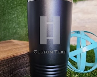 Captain US Army Rank Custom Laser Engraved Tumbler