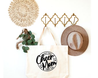 Cheer Mom Canvas Bag