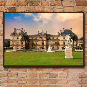 Luxembourg Palace | Paris Art Print | Luxembourg Park | Paris Photography | Paris Wall Decor | Paris Photography | French Wall Decor