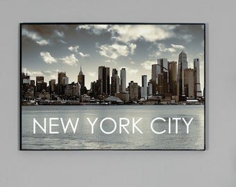 New York Print | NYC Photo | New York Skyline Print | New York City Art | NYC Art Print | NYC Wall Decor