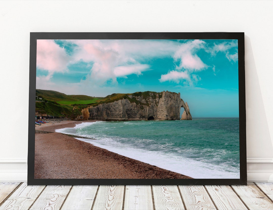 Etretat Beach | Etretat Cliffs | France | Wall Decor | Art Print | Home ...