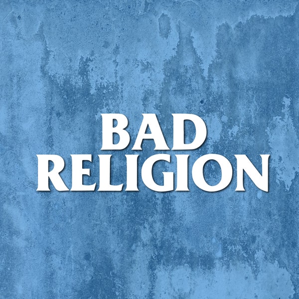 Bad Religion 5.5" Vinyl Decal / Sticker