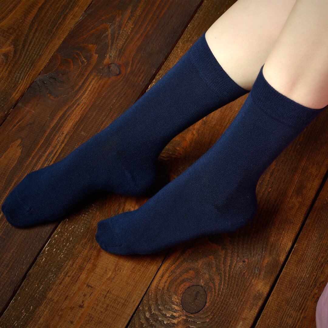 ELYFER Women's 6 Pack Thin Bamboo Socks With Gift Box, Seamless Toe