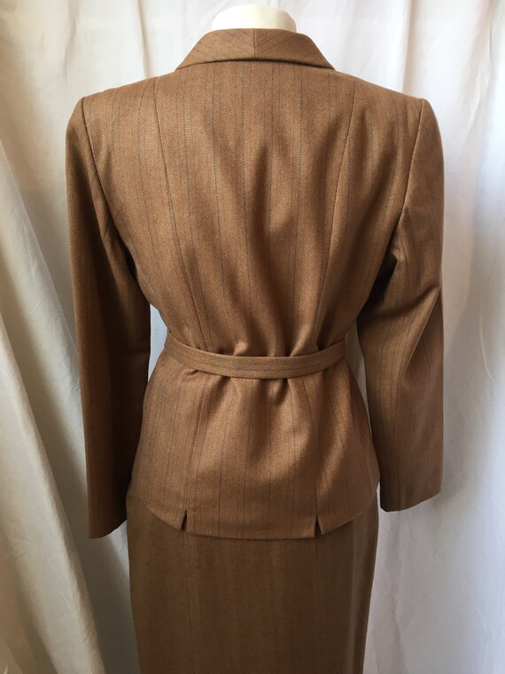 Stunning Vintage Cacharel Tweed twinset skirt sui… - image 5