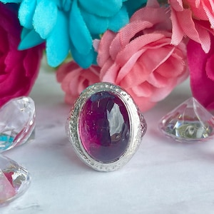14K Rubellite Tourmaline Ring