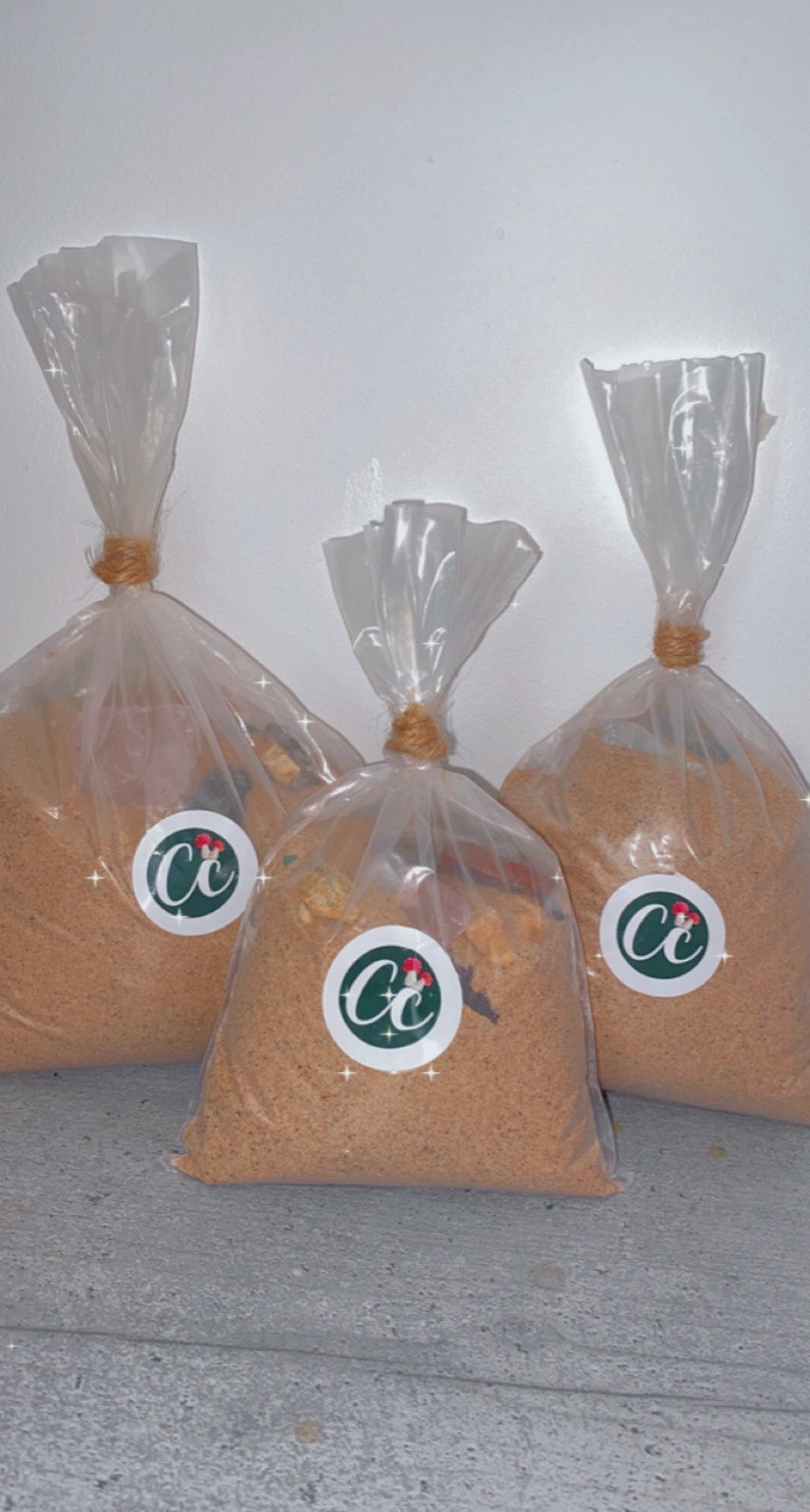 mining bag crystals
