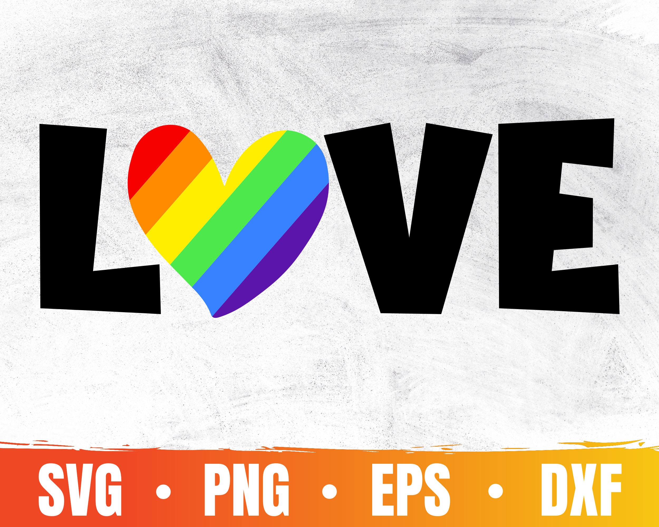 Love is Love Svg | Pride Month Svg | Gay Pride Svg File for Cricut ...