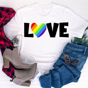 Love is Love Svg | Pride Month Svg | Gay Pride Svg File for Cricut ...