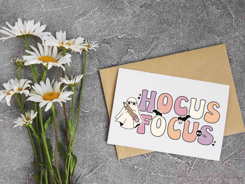 Hocus Focus Svg | Lärare Halloween Png | Halloween Lärarskjorta Svg | Trick or Teach Svg | Fantastiska elever | Läskig lärare bild 4