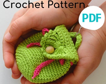 Crochet Pattern for Beginners - Crochet Backpack - Crochet Keychain - Tutorial for crochet - Pattern PDF - DIY key charm