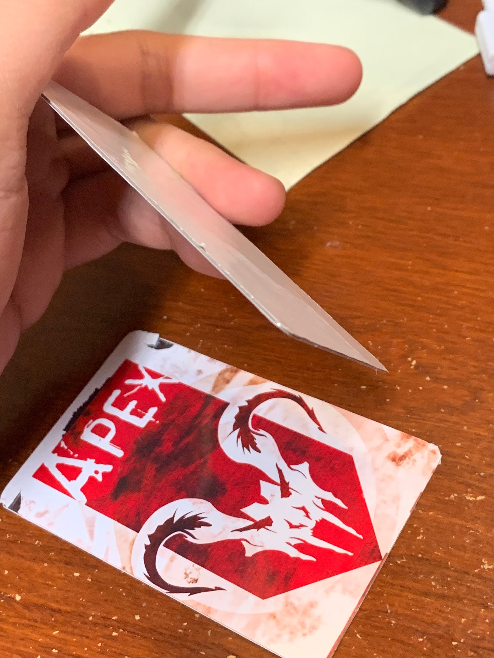 Apex Predator Calling Card Steel Etsy Canada