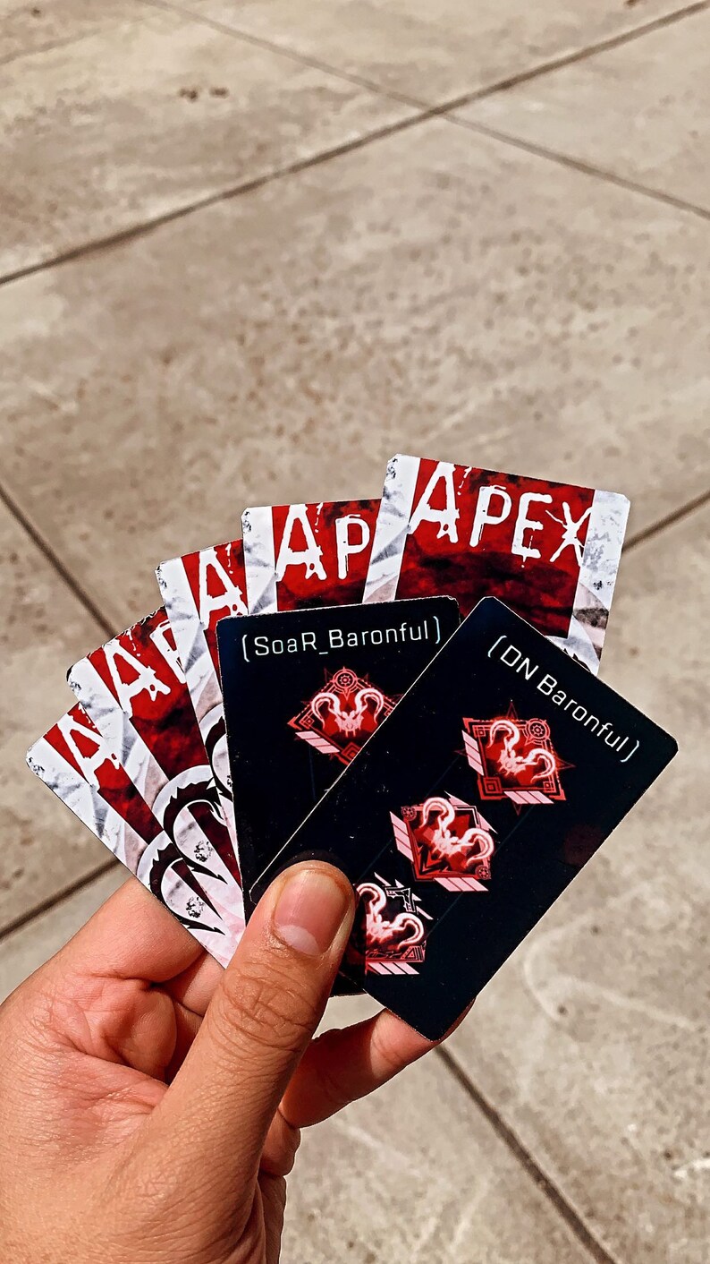 Apex Predator Calling Card Steel Etsy Canada