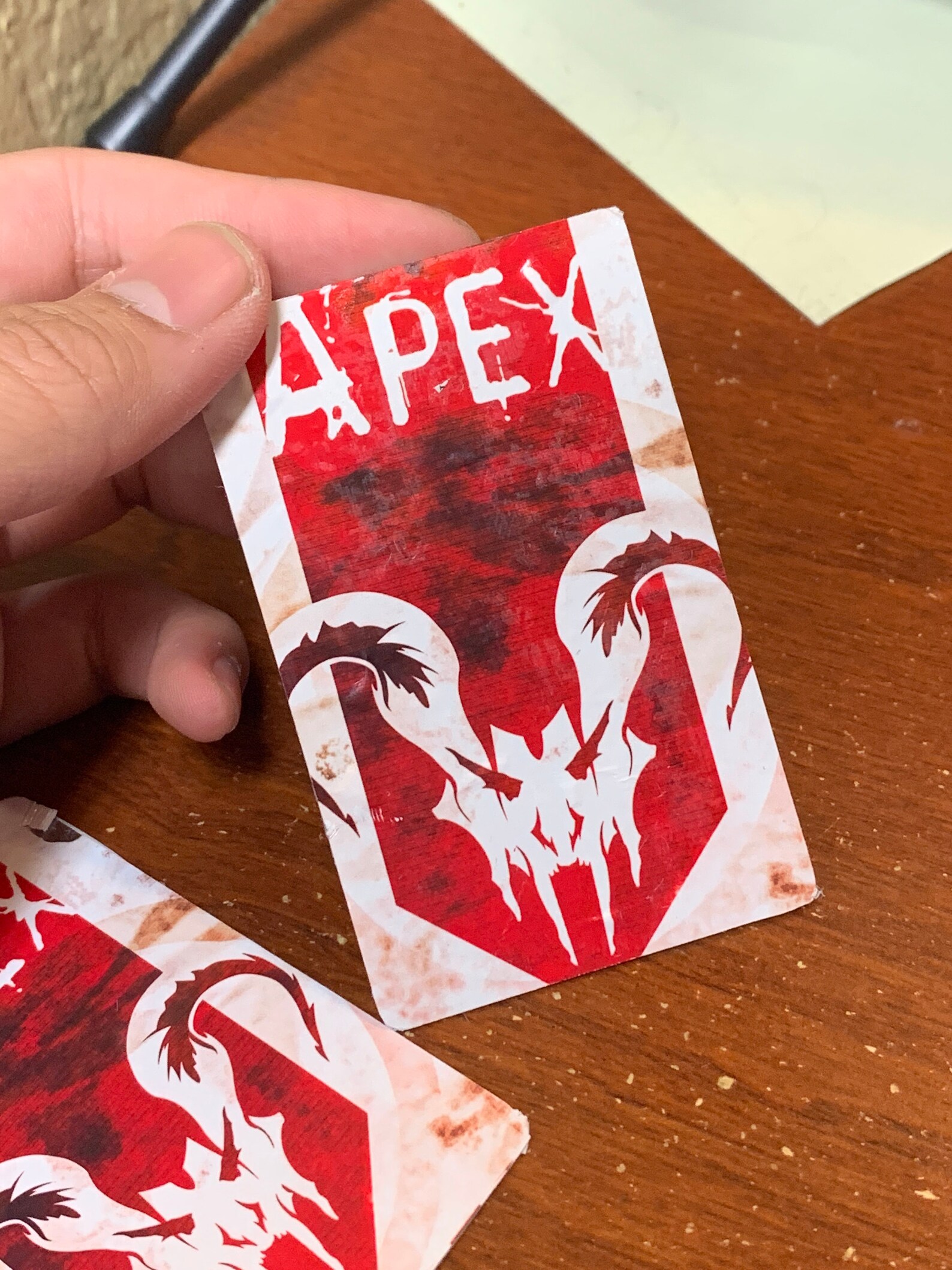 Apex Predator Calling Card Steel Etsy