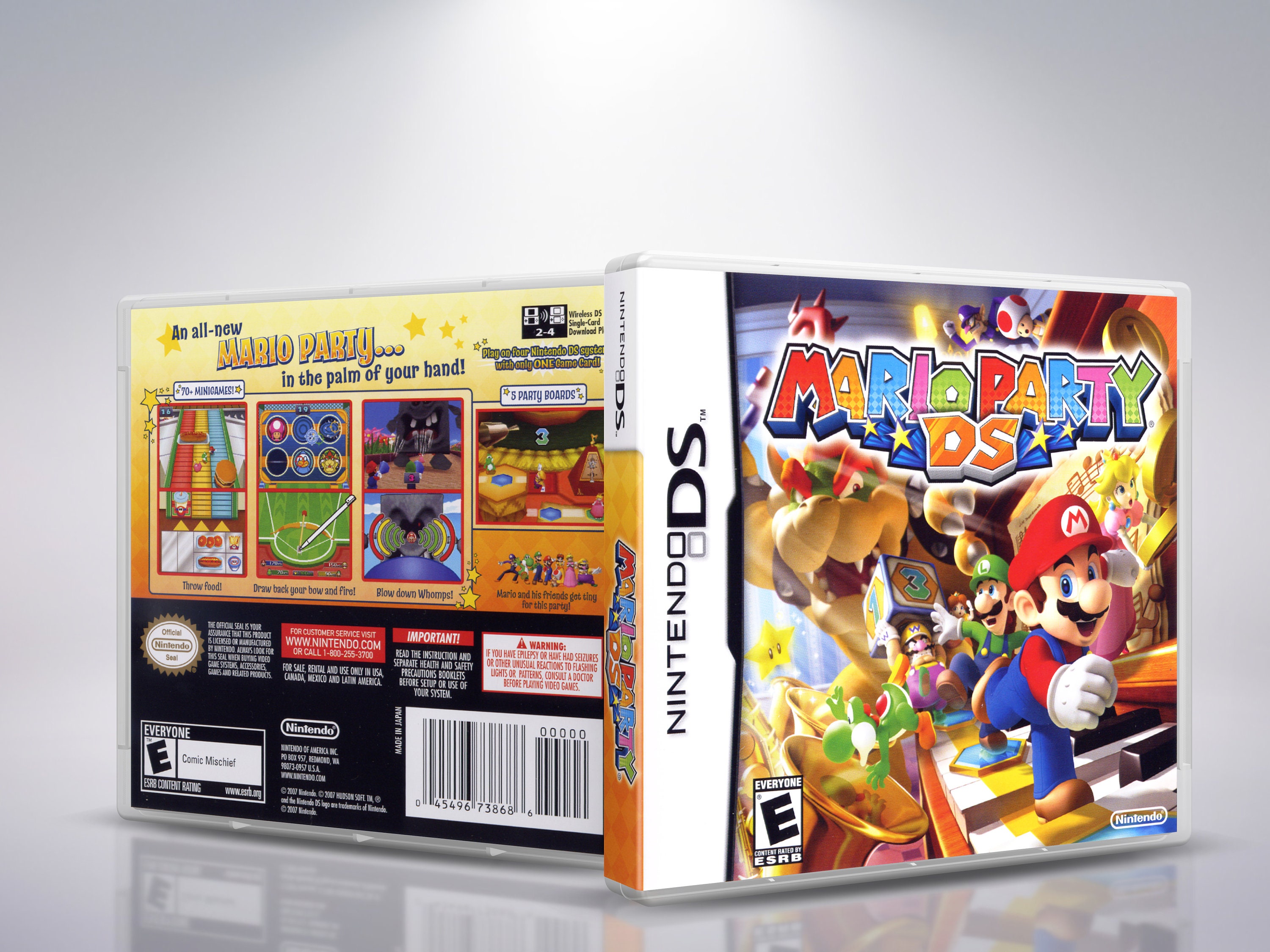 Replacement Cover Case Game Case Mario Party DS Etsy