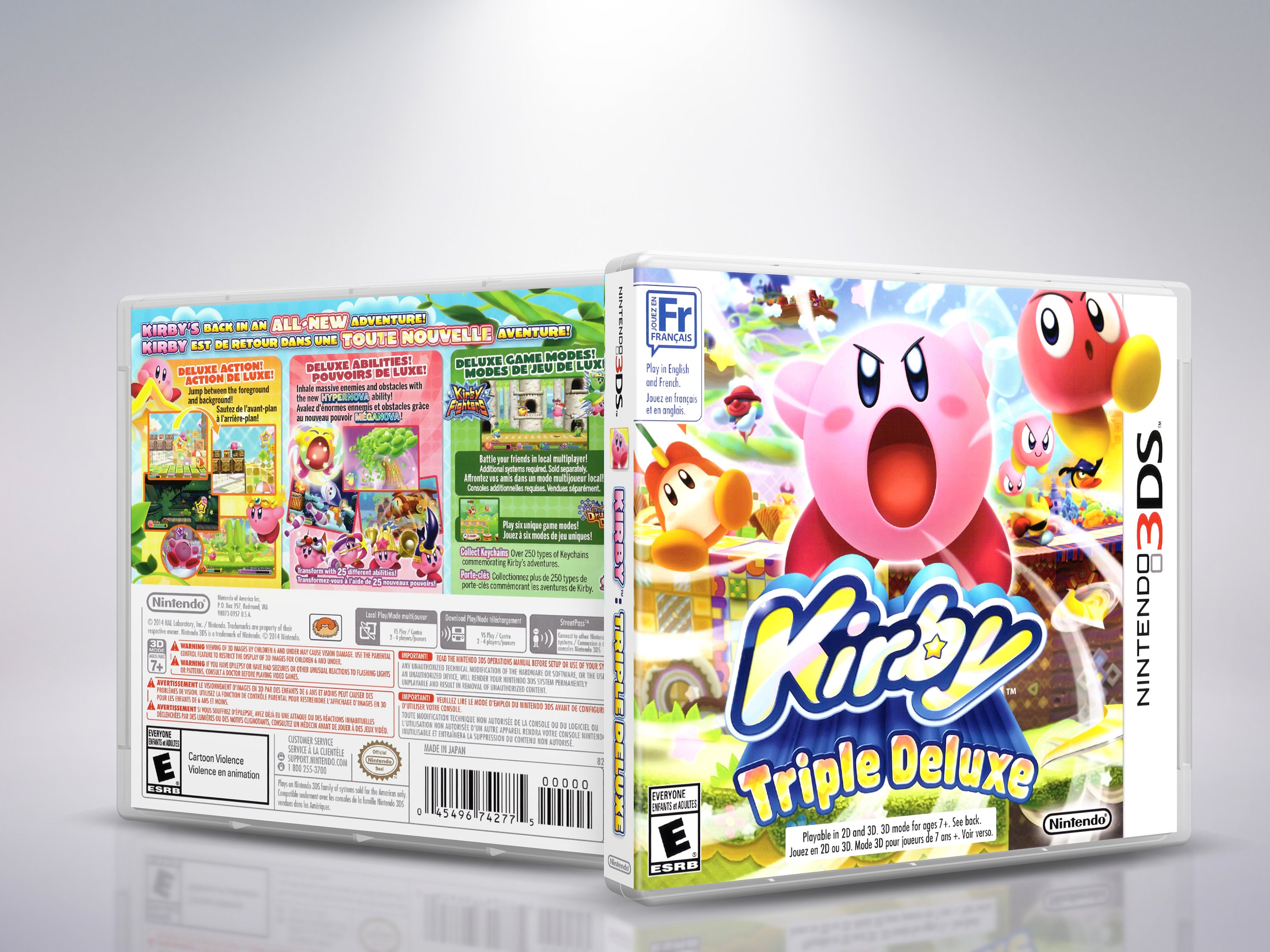 Replacement Cover Case Game Case Kirby Triple Deluxe Etsy