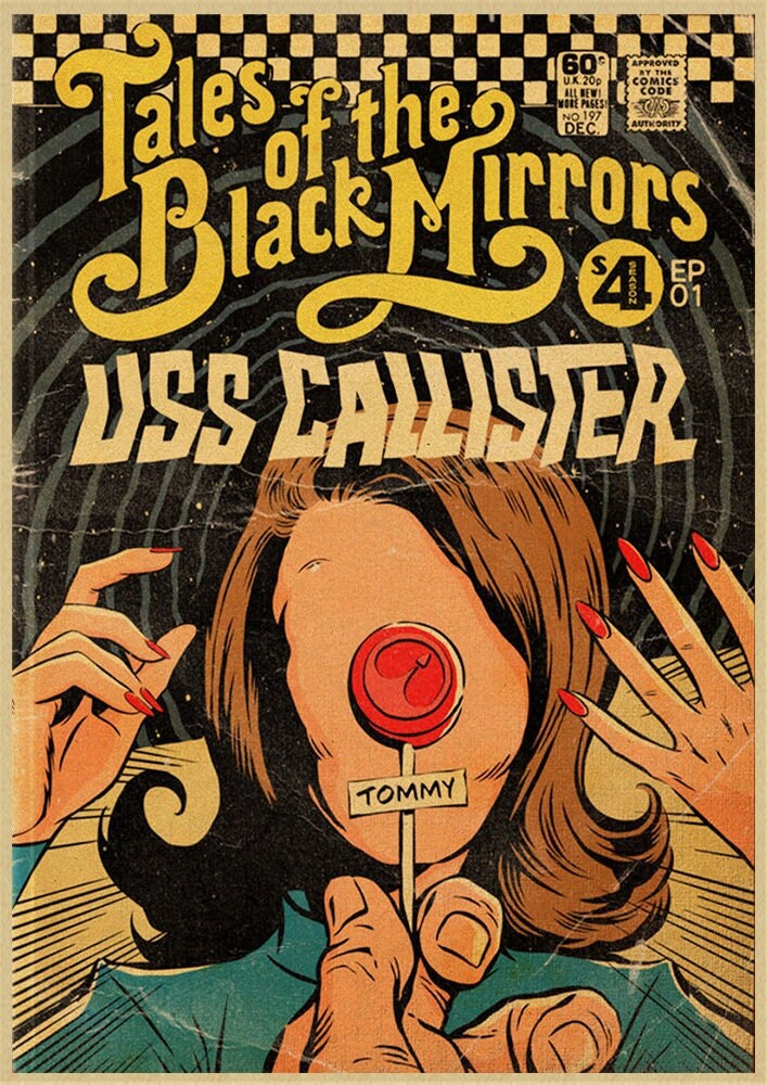 Black Mirror Vintage Posters Etsy