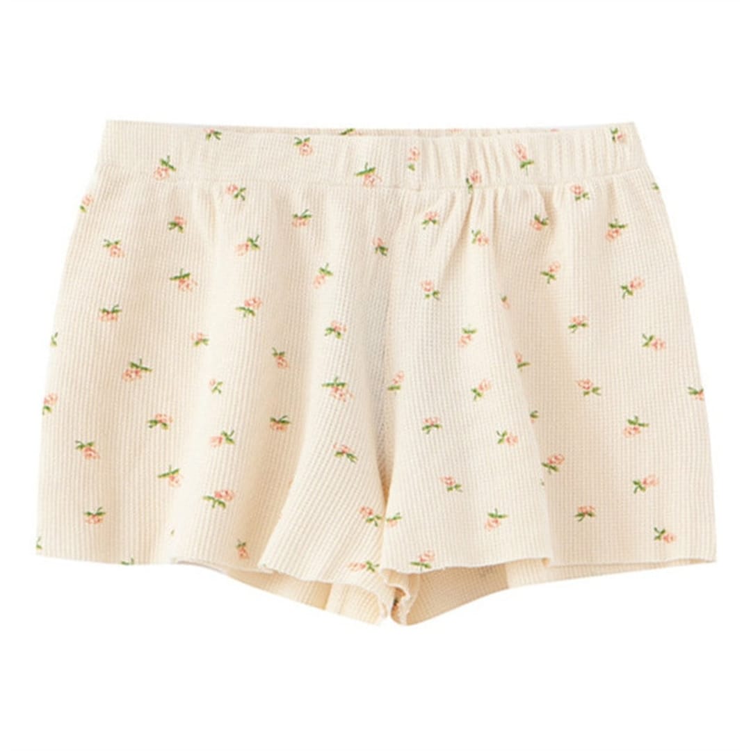Brandy melville top floral shorts