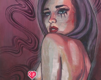 Eva Primordial Pintura ORIGINAL
