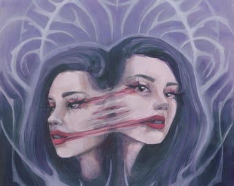 Pintura ORIGINAL dividida
