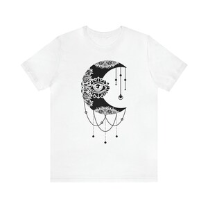 Mandala Moon with Eye Tshirt