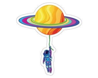 Space Astronaut Sticker