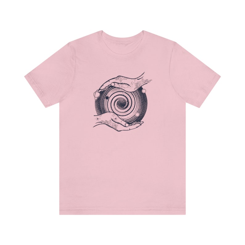 Universe In Hands Tshirt Bild 6