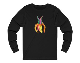 Trippy Banana Long Sleeve Tee