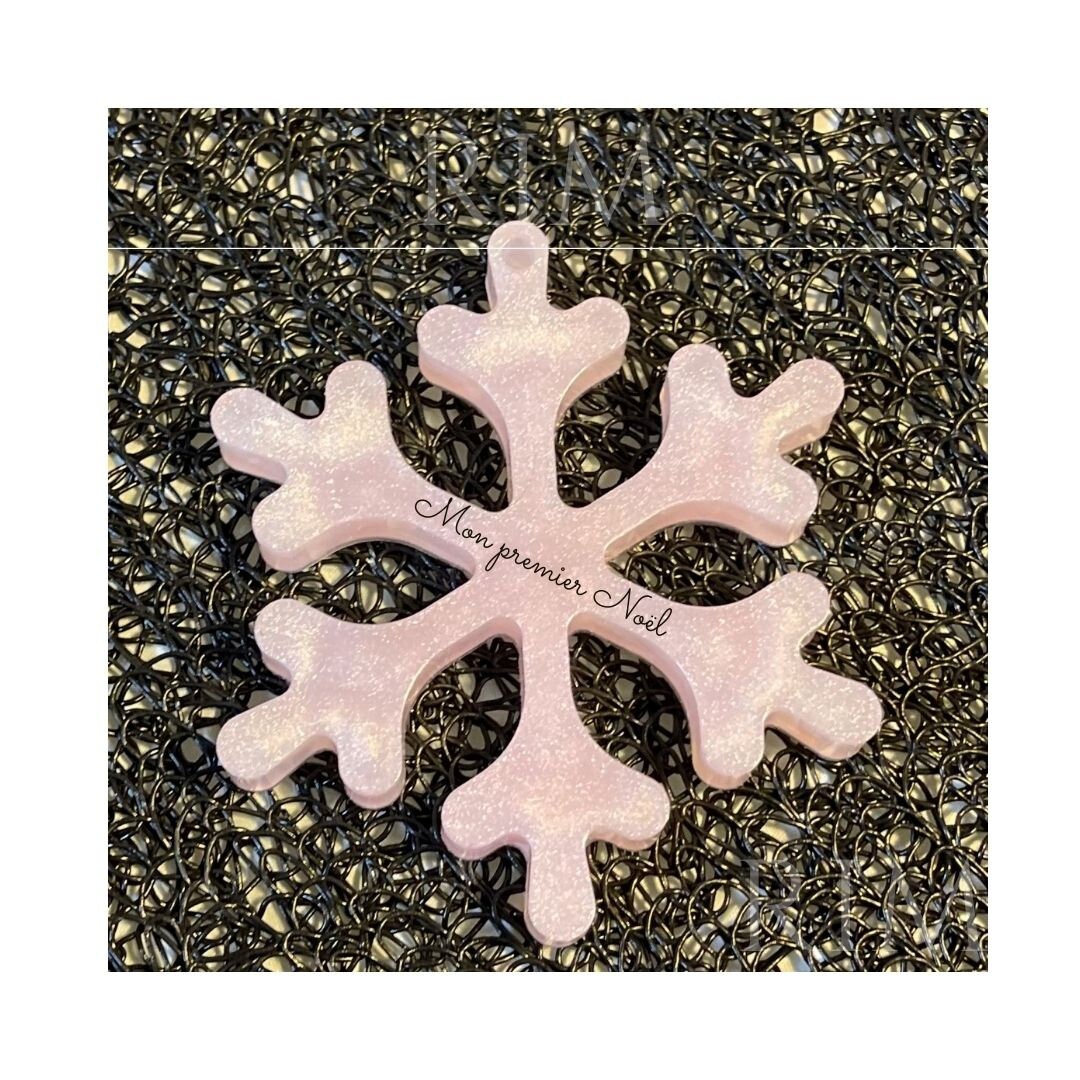 Décoration Sapin Flocon