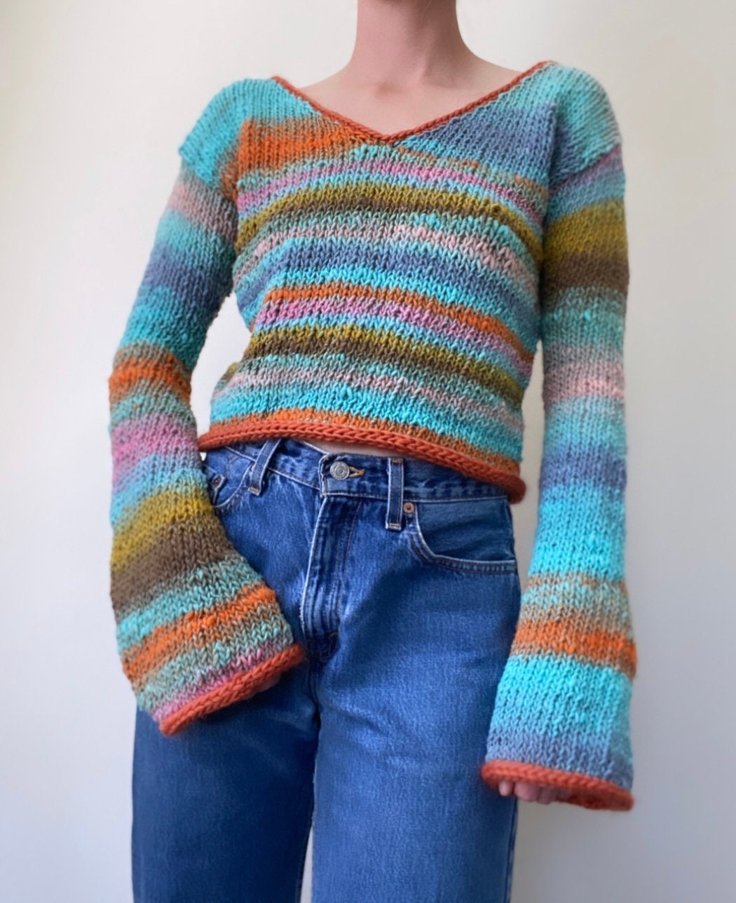 Super Easy CROCHET PATTERN Summer Sweater Women/dk Yarn