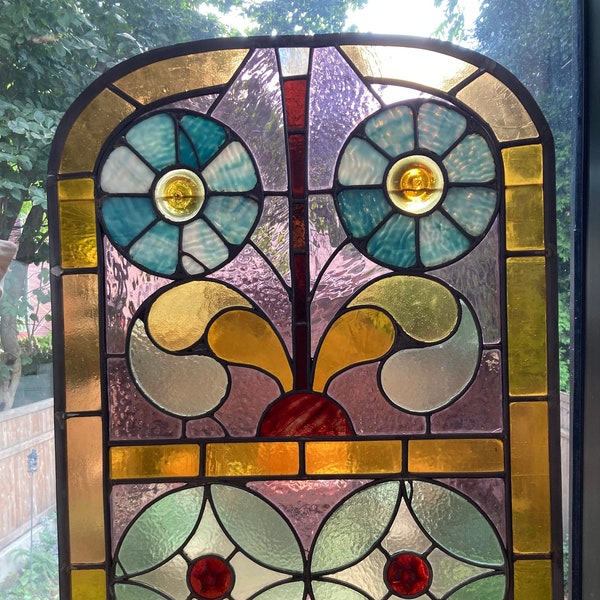 Vintage Church Stain Glass Window Restoration