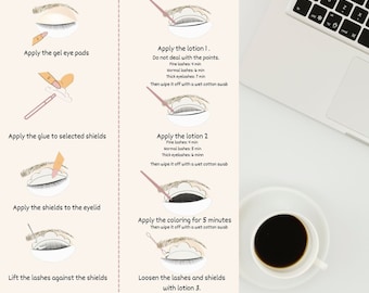 Lash lift step by step / Lash lift / eye lashes