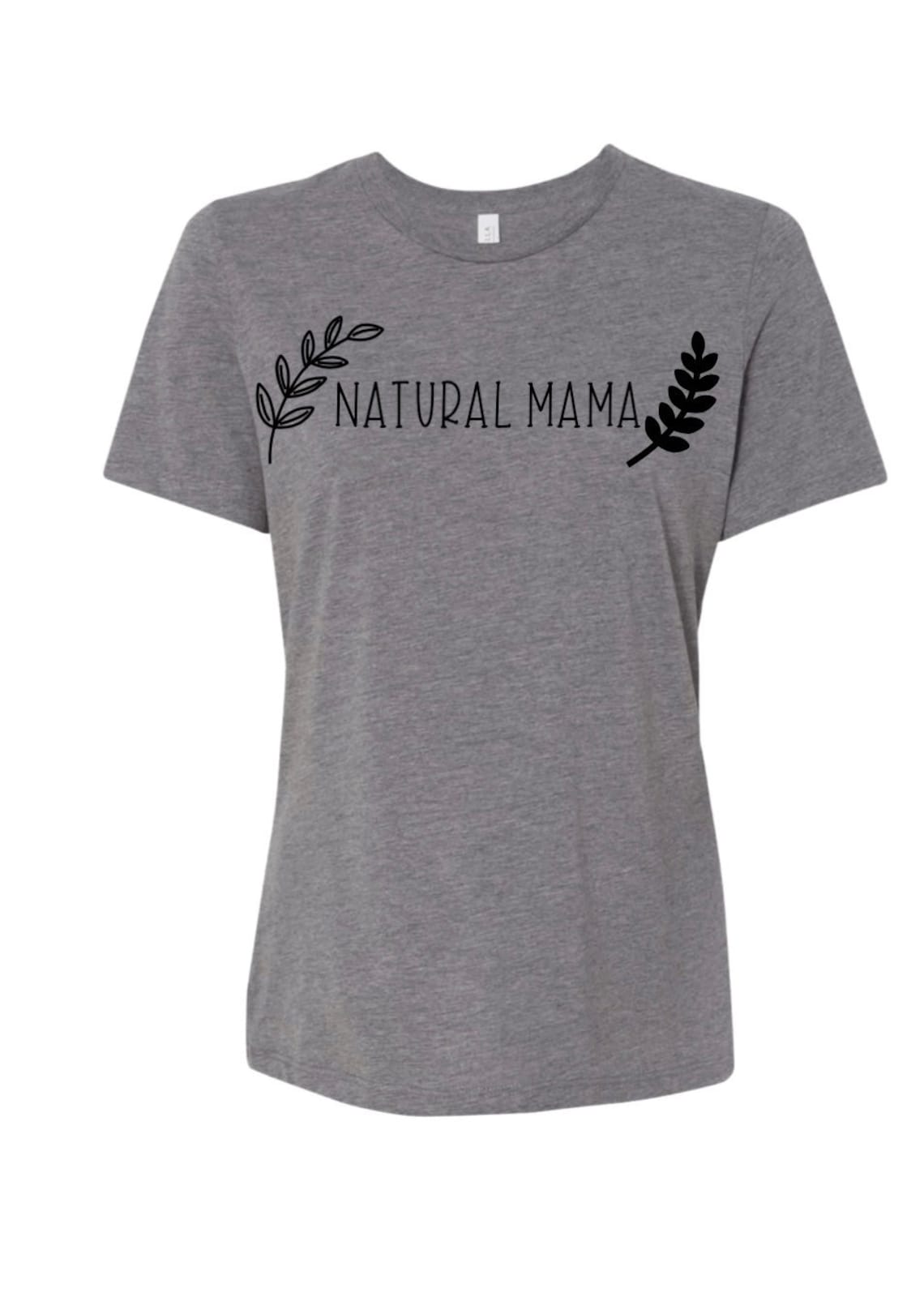 All Natural Mom Graphic Tee | Etsy