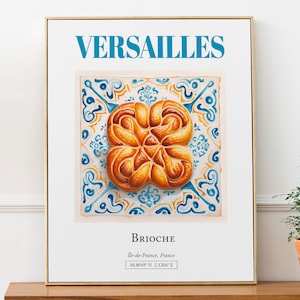 Versailles (Île-de-France, France), Brioche, Wall Art Travel Print Poster