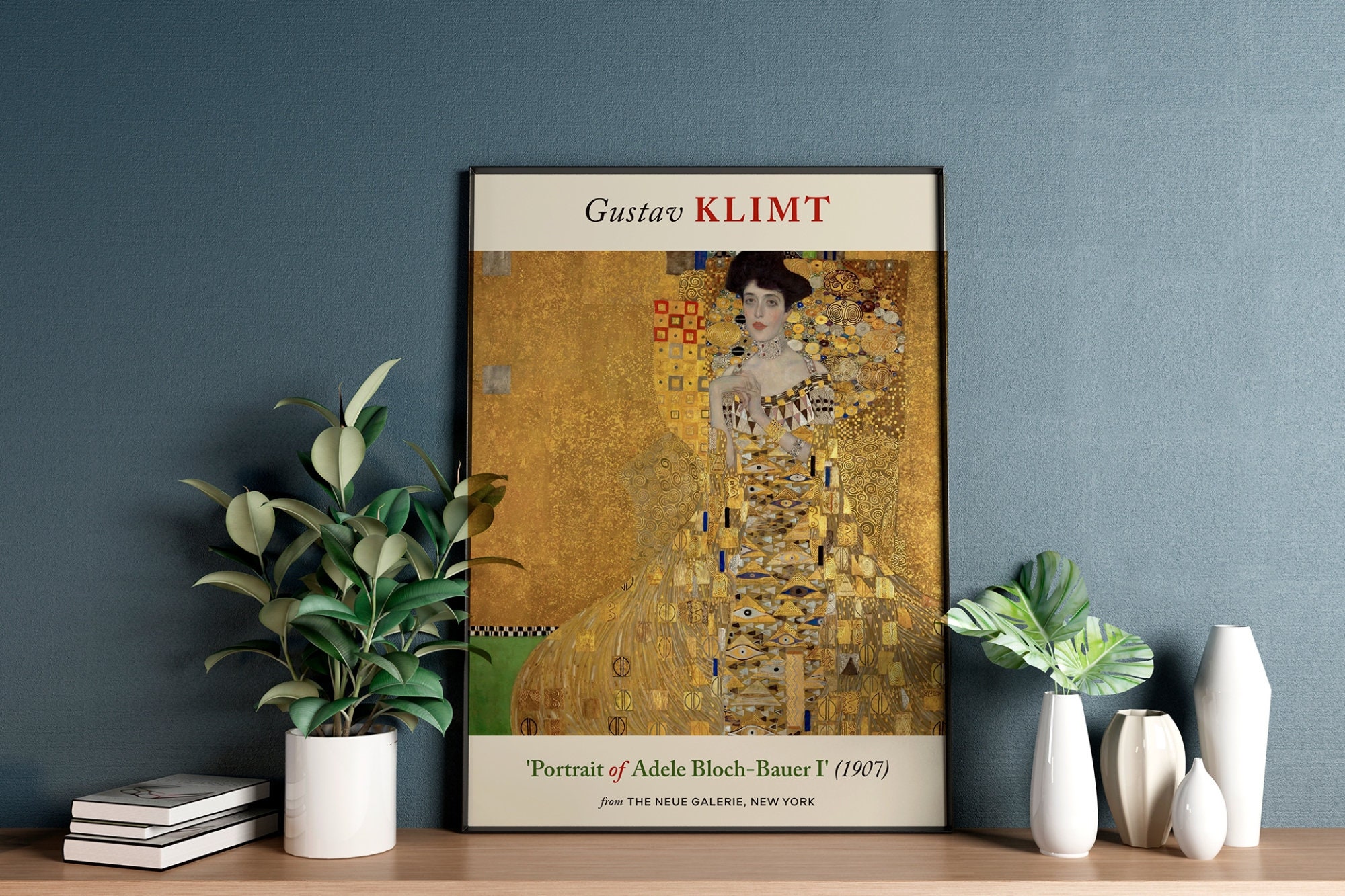 Gustav Klimt — Portrait of Adele Bloch-bauer I (womain in Gold) 1907 ...
