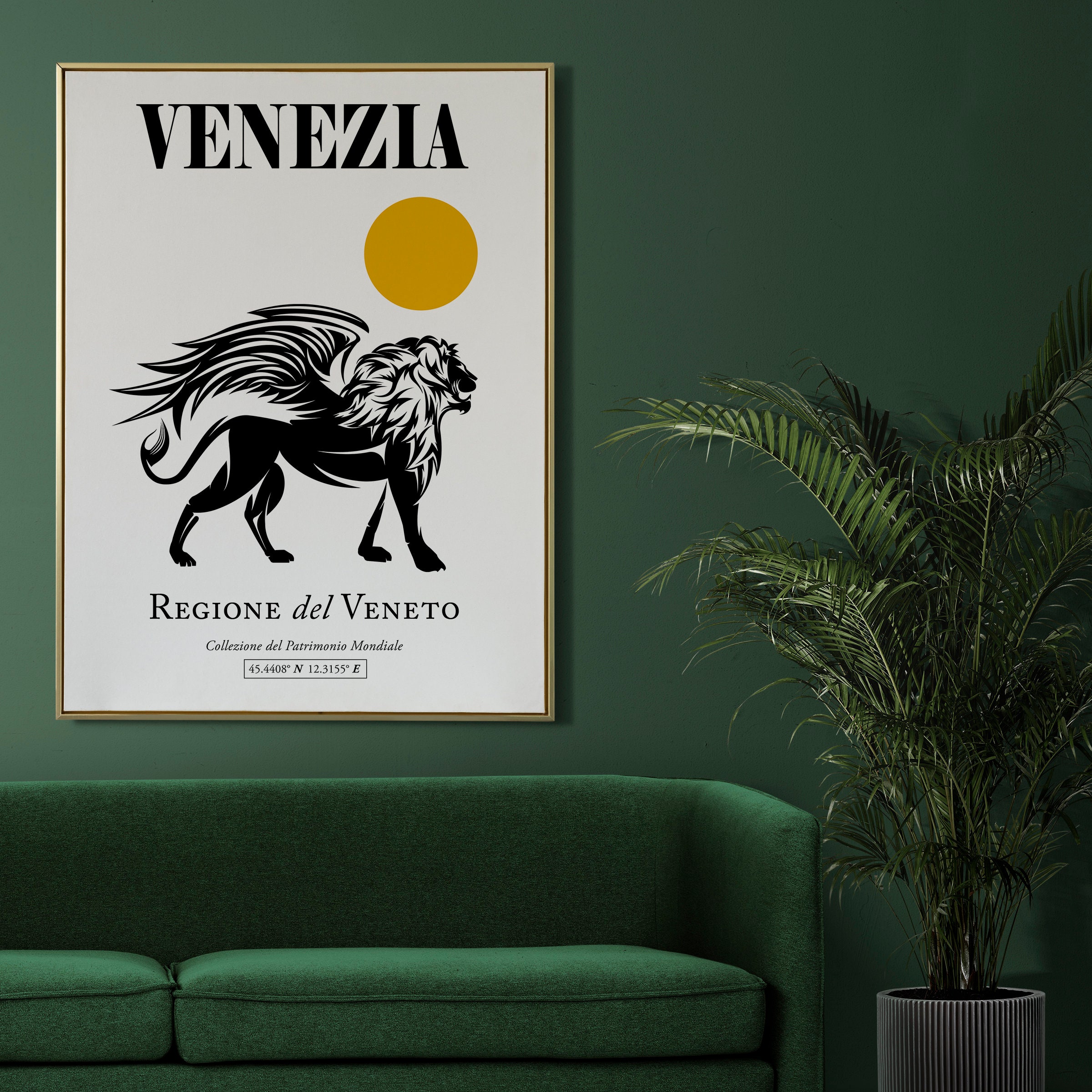 Venezia, Italy, San Marco (grand Canal) Venice Lion Wall Art Decor