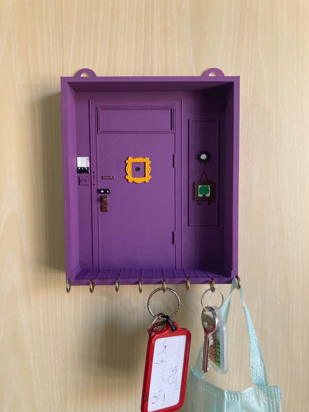 Friends Key Holder / Friends Key Hook /monica's Door / Etsy