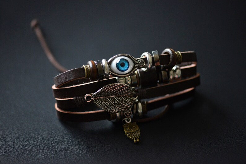 Multirow Bracelet, Multirow Pearl Bracelet, Adjustable Bracelet