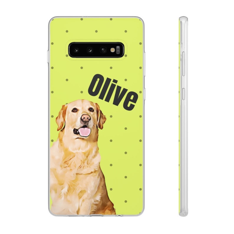 Custom Dog Portrait Phone Cases Custom Dog Phone Cases Dog Etsy