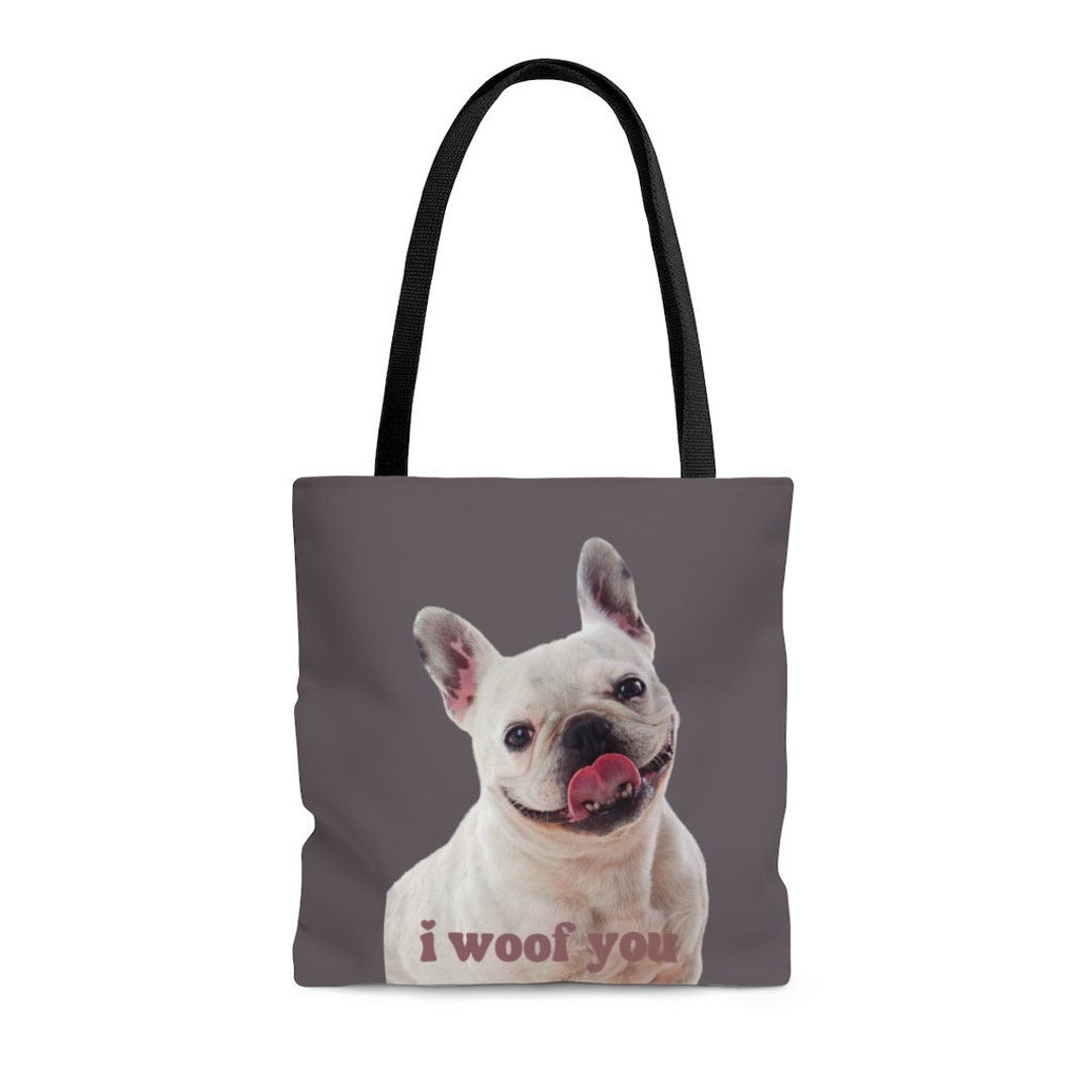 Custom Dog Tote Bag, Personalized Pet Tote Bag, Custom Dog Tote Bag