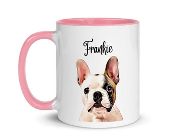 Custom Dog Digital Portrait Mug, Personalized Dog Coffee Cup, Dog Face Mug, Custom Pet Mug, Custom Mug , Personalized Pet Mug