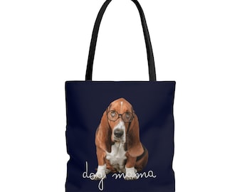 Custom Dog Tote Bag, Dog Tote Bag, Personalized Pet Tote Bag, Dog Mama, Dog Mom, Dog Lover Gifts, Pet Memorial Gift, Cute Tote Bag, Tote Bag